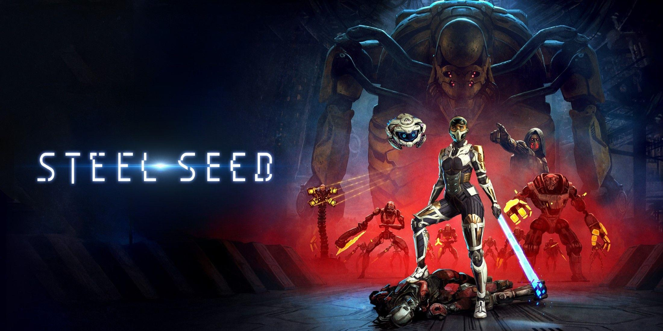 Steel Seed Review Key Art